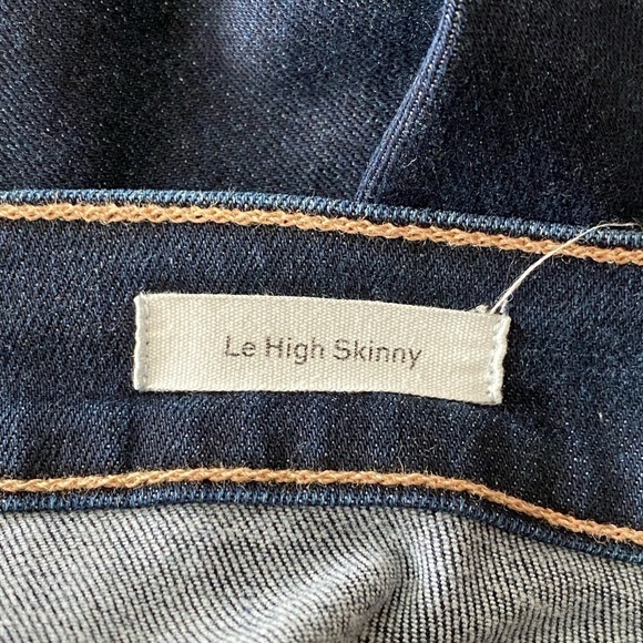 FRAME Le High Skinny Split Hem Jeans In Copa size 27 - Picture 8 of 10